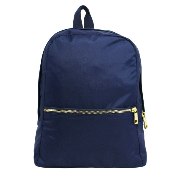 Small Backpack | Navy Blue Nylon