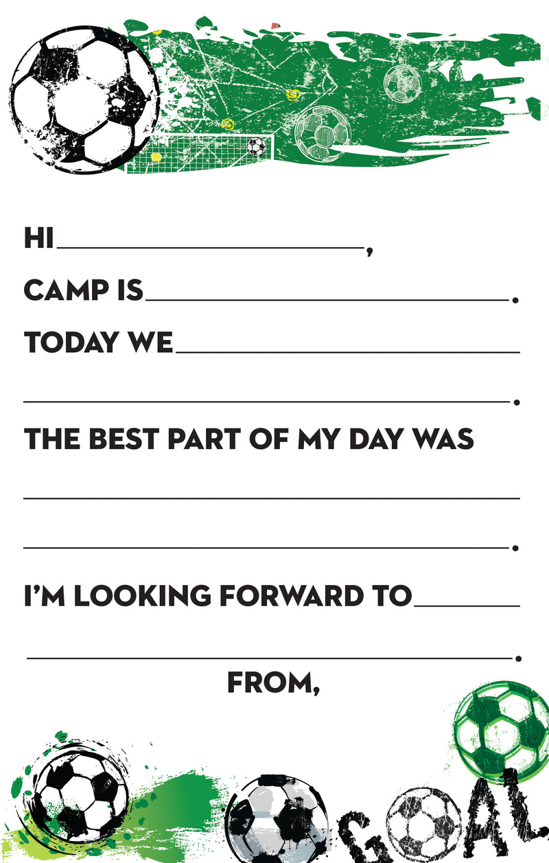 CAMP | CAMP FILL IN STATIONERY | 20 SHEETS 10 ENVELOPES