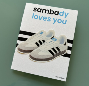 CAMP | FROM HOME SAMBA STICKER NOTE CARD