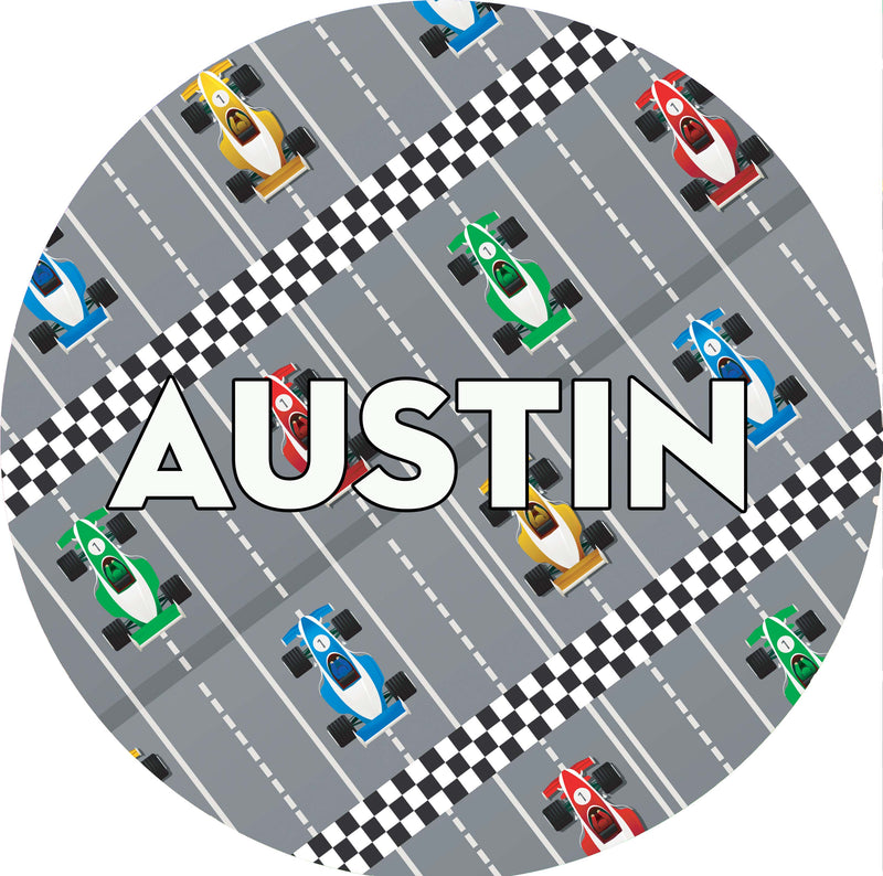 Personalized Plate | Race Cars TR1