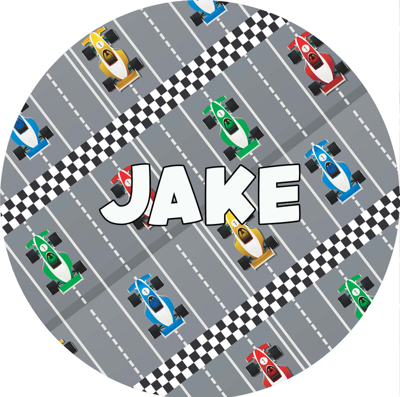 Personalized Plate | Race Cars TR1