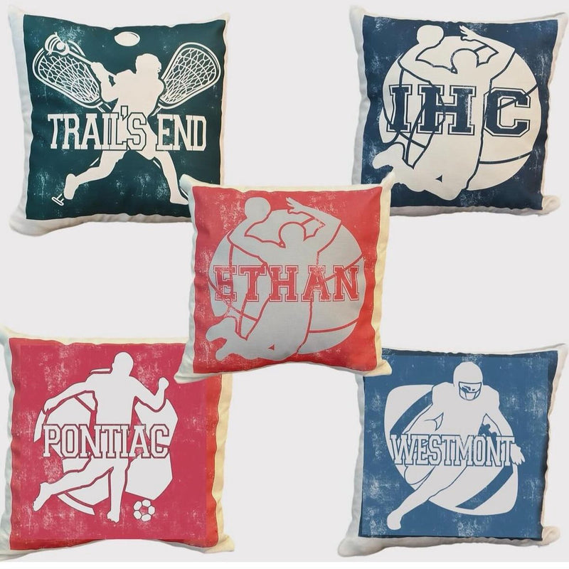 CAMP | 12x12 Autograph Pillow - Sports