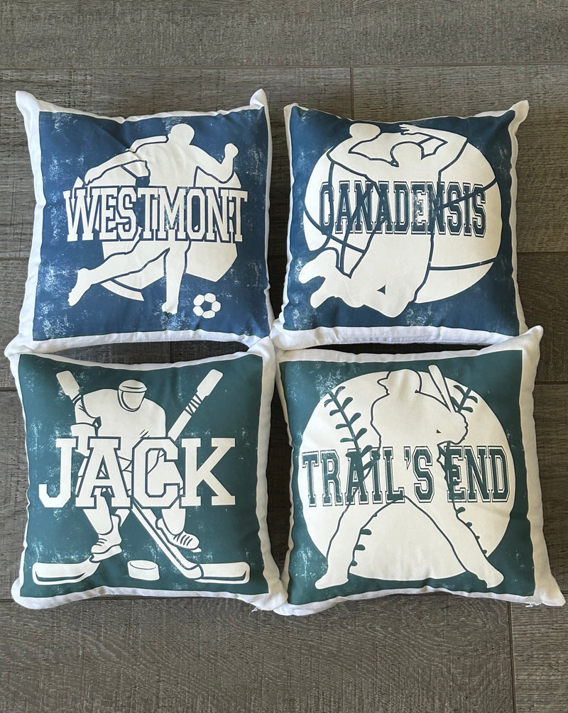 CAMP | 12x12 Autograph Pillow - Sports