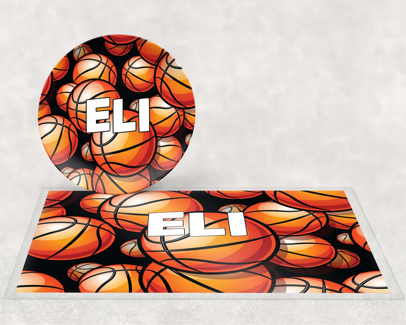 Personalized Plate | Basketball