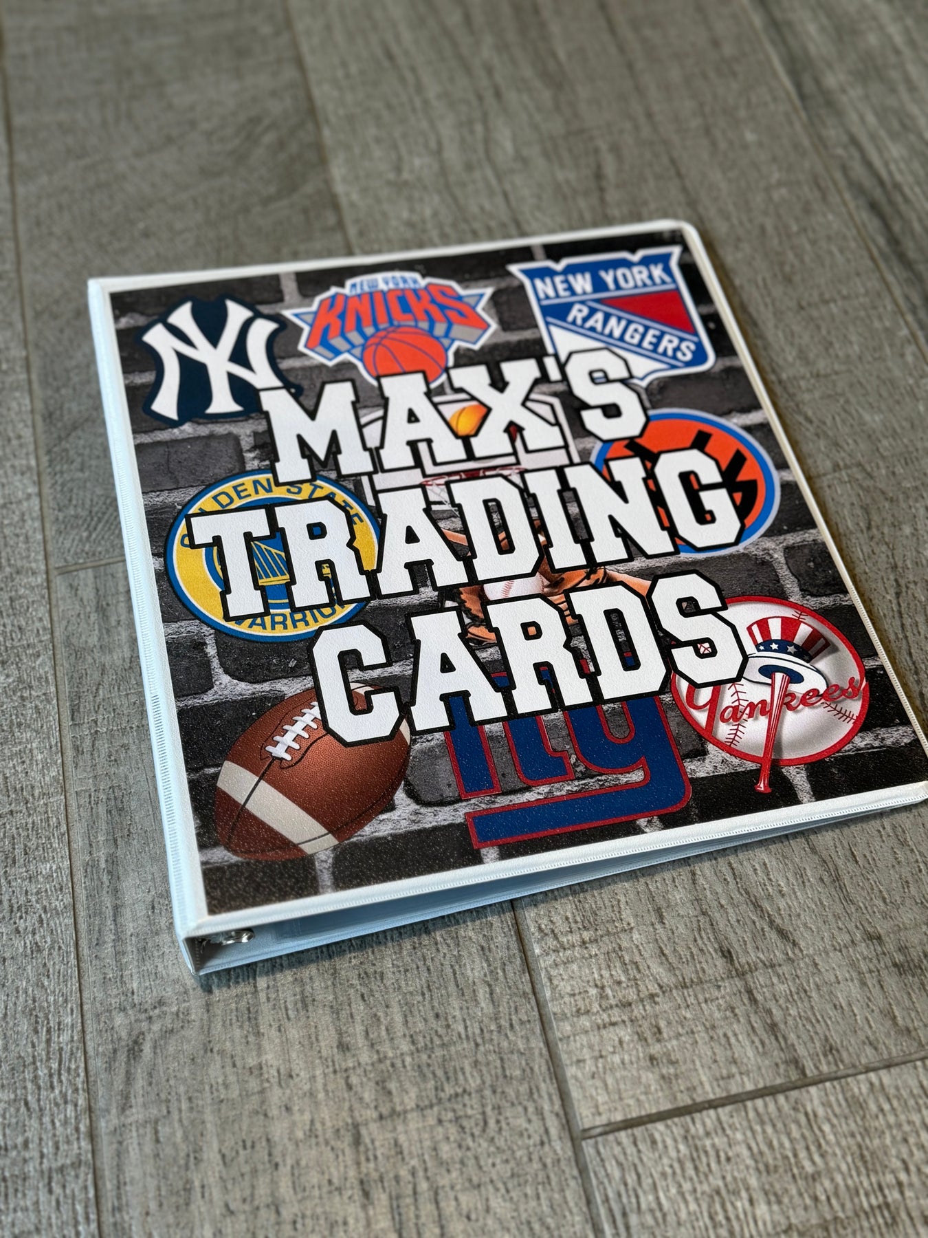 CAMP| CUSTOM TRADING CARD BINDER Serve It Up Designs LLC CAMP| CUSTOM TRADING CARD BINDER Serve It Up Designs LLC