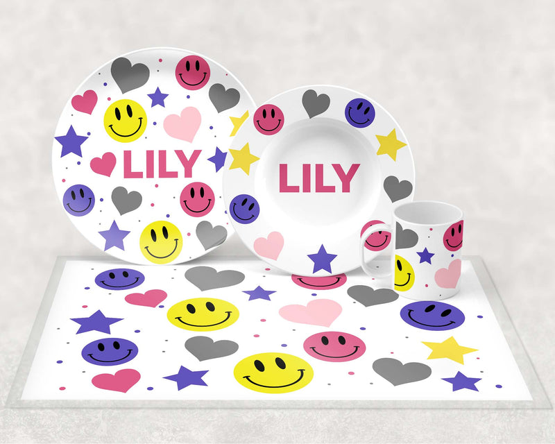Personalized Plate| Girl Emoji