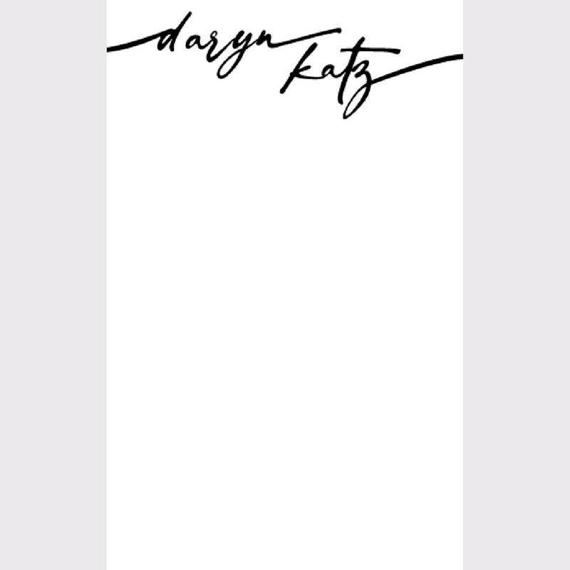 GIFTS | INKY SCRIPT PERSONALIZED NOTEPAD (Copy)