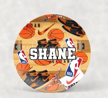 Personalized Plate |NBA Plate