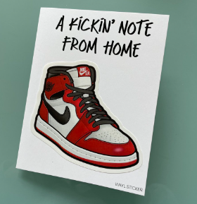 CAMP | FROM HOME HIGH TOP STICKER NOTE CARD