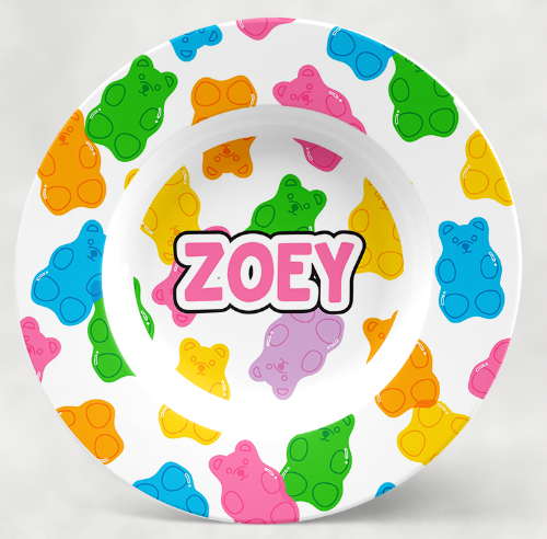 Personalized Bowl | Gummy Bear