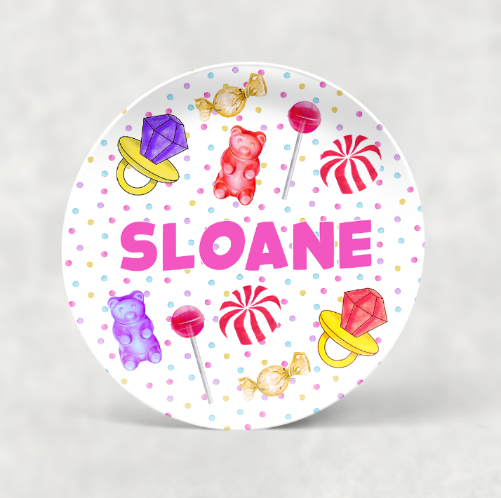 Personalized Plate | Candy