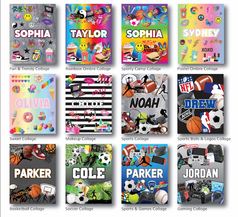 CAMP| PERSONALIZED TRADING CARD BINDER