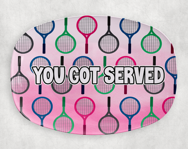 Personalized Platter | Tennis Racquets SP3