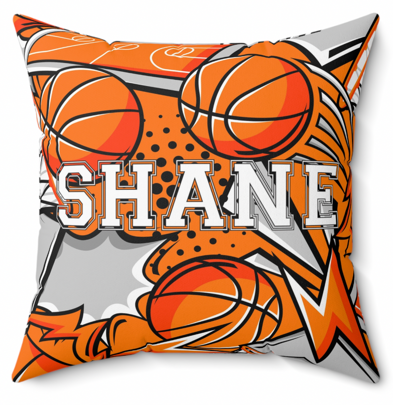 CAMP |  18 x 18 Basketball Pillow