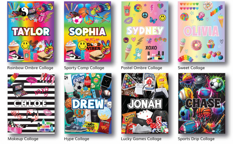 CAMP| PERSONALIZED TRADING CARD BINDER