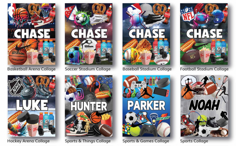 CAMP| PERSONALIZED TRADING CARD BINDER