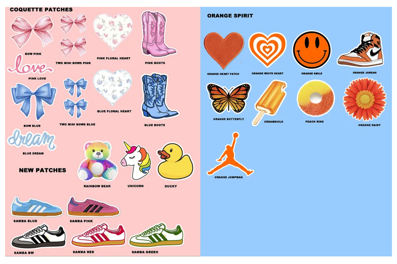 CAMP | SUBWAY NAME PATCH DECAL HOODIE (up to 8 PATCHES)