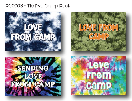 CAMP | FROM CAMP POSTCARDS | 8 POSTCARDS