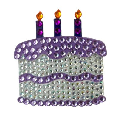 CAMP |  StickerBeans Purple Birthday Cake