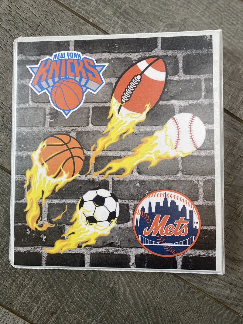 CAMP| CUSTOM TRADING CARD BINDER Serve It Up Designs LLC CAMP| CUSTOM TRADING CARD BINDER Serve It Up Designs LLC