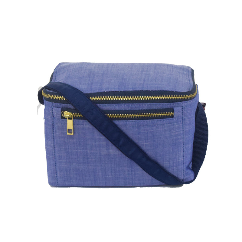 Lunch Bag | Blue Chambray