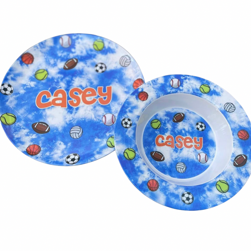Personalized Plate | Floating Sports Balls SP2