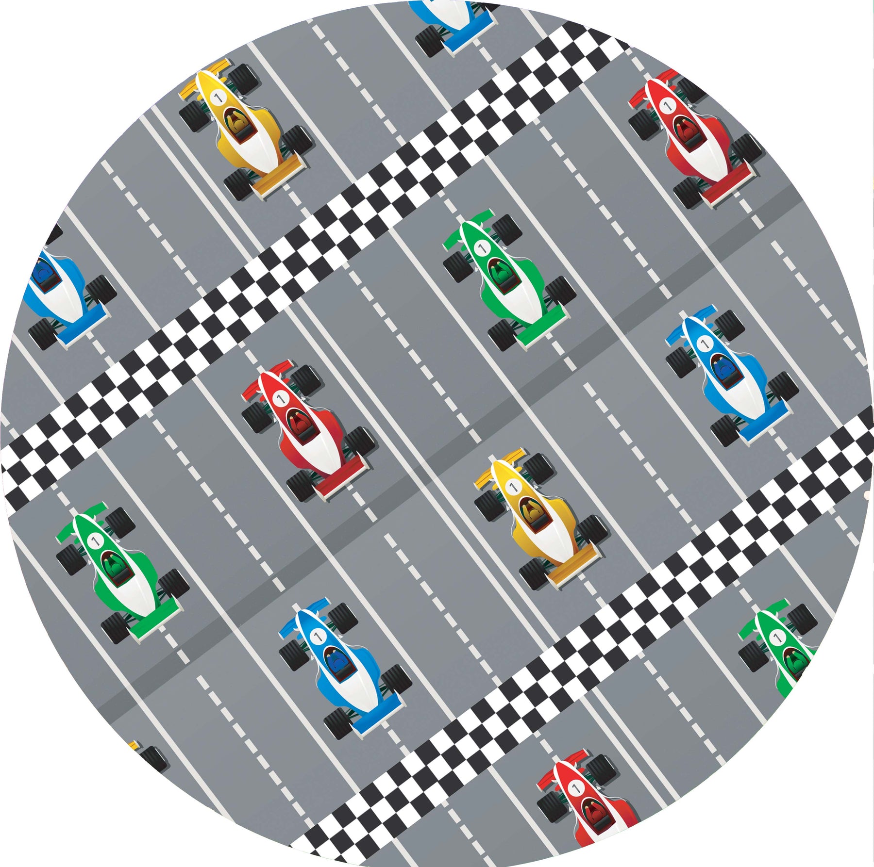 Personalized Plate | Race Cars TR1 – Serve It Up Designs LLC