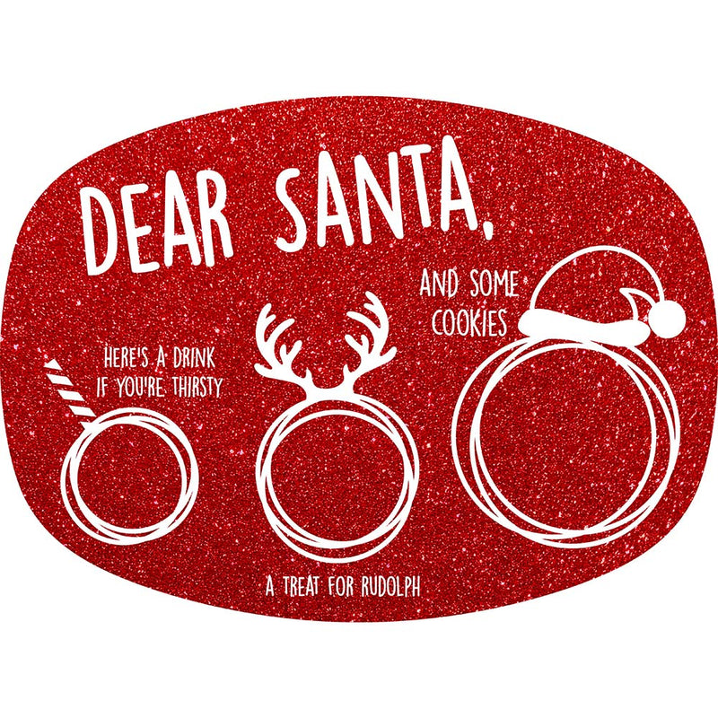 Platter | Santa Cookies