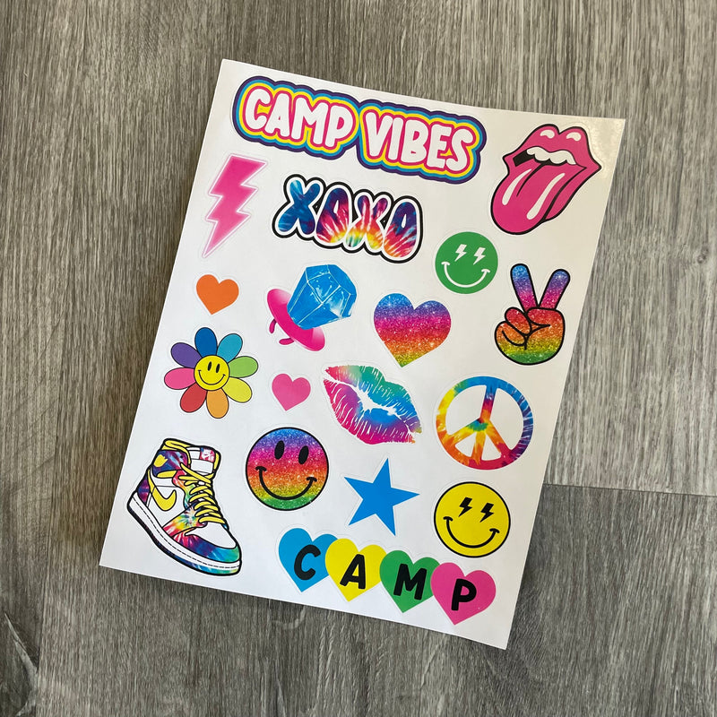 CAMP | CAMP VIBES STICKERS