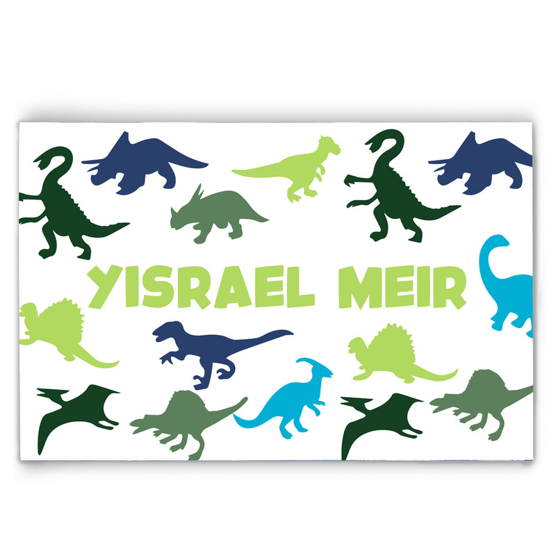Personalized Placemat | Dinosaurs MB3