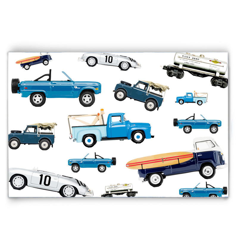 Personalized Placemat | Vintage Cars TR2