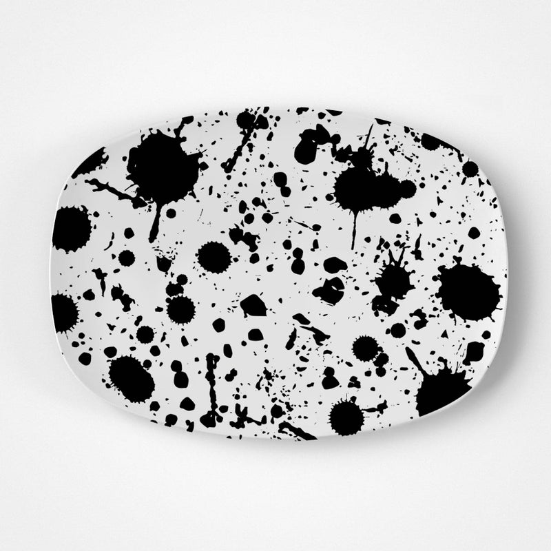 Platter | Black Splatter