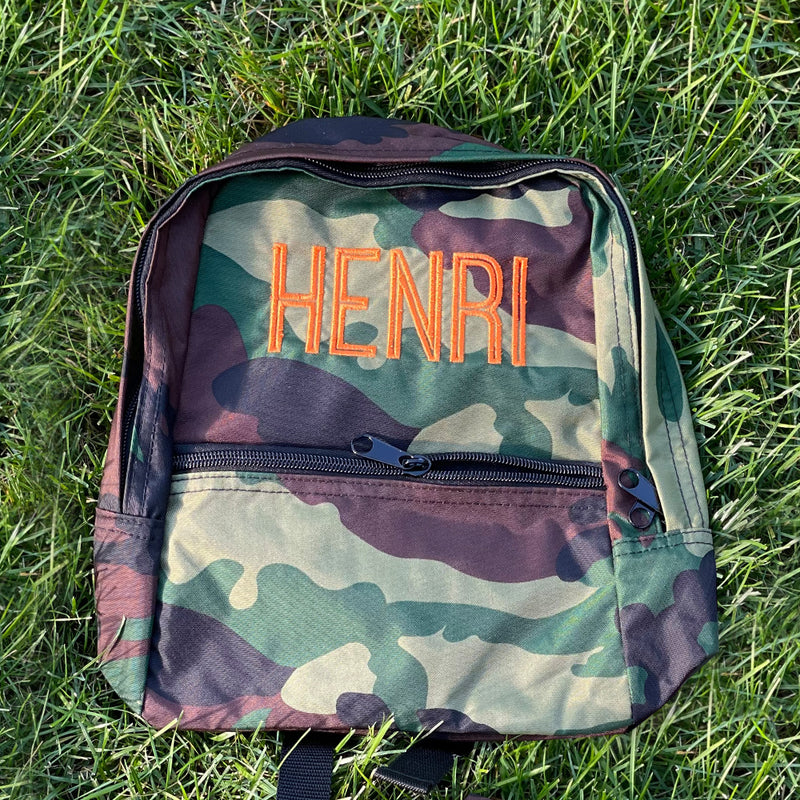 Small Backpack | Green Camo